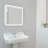Bathroom Medicine Cabinet, Wall Mounted, 3 Mirror, Doors White-568652369