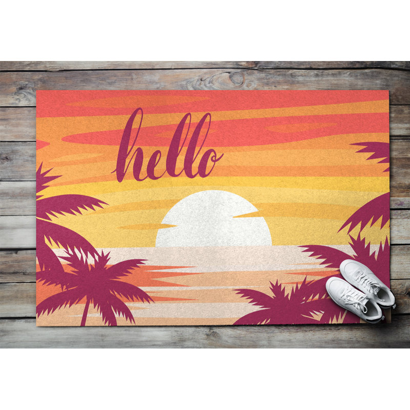 Non-Slip Outdoor Doormat