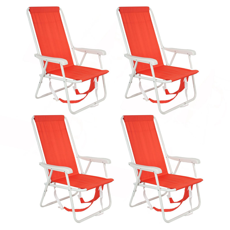 Chaises de plage avec sac à dos pour adultes et capacité de 300 LBS