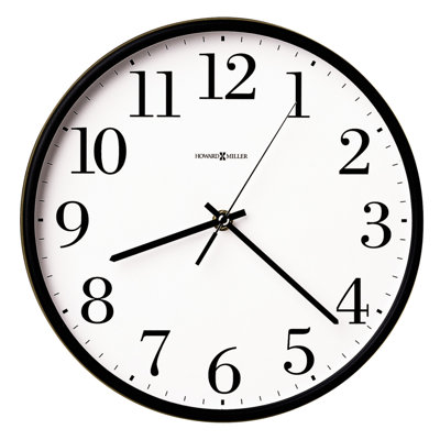 Glass Wall Clock