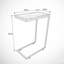 Table de bout mobile en forme de C Barrow
