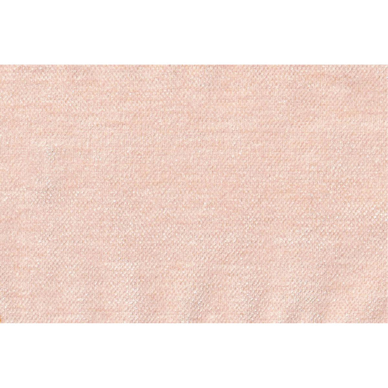 Canapé et méridienne réversible avec repose-pieds Sukkhu, Tissu rose