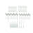 Alcea 53 Piece Flatware Set Polished
