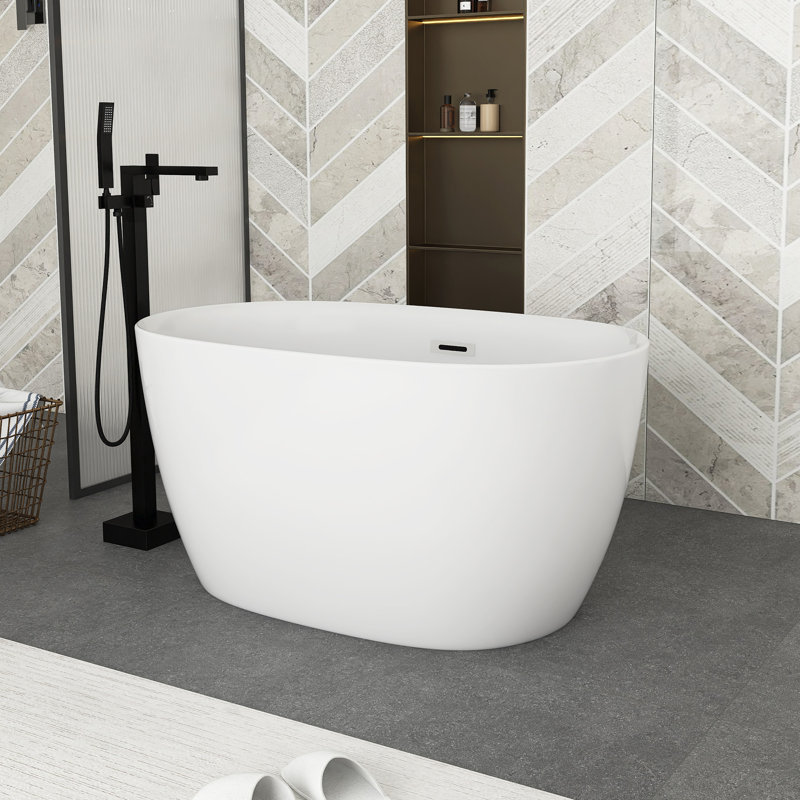 47'' Acrylic Freestanding Bathtub-Acrylic Soaking Tubs