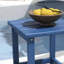Table d'appoint carrée 15 po, table de bout d'extérieur pour piscine, porche, balcon, terrasse, capacité de 110 lb