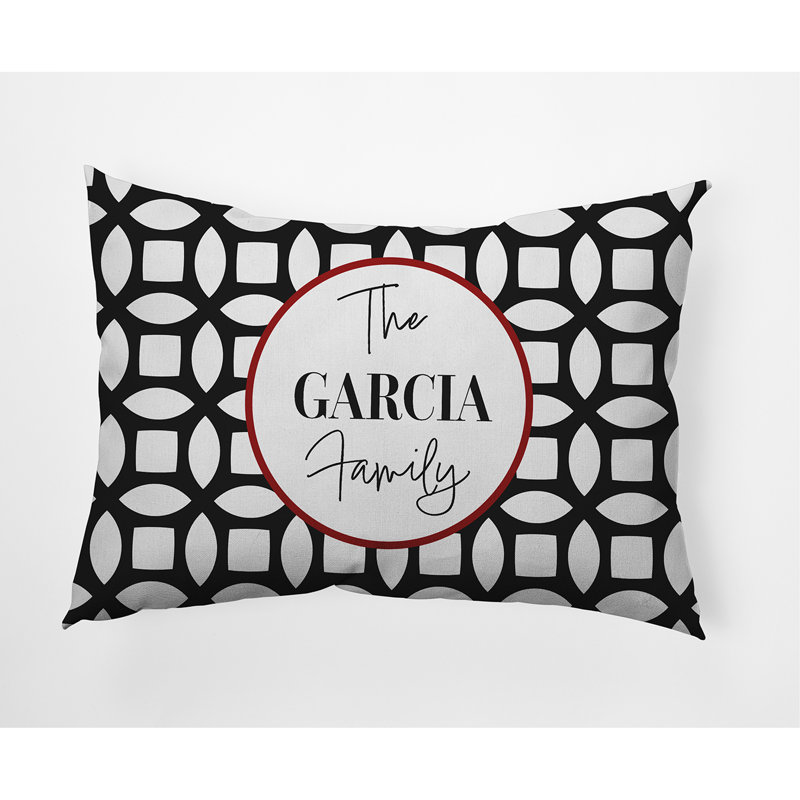 Geometric Down Outdoor Throw Pillow, Yes