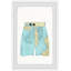 Map Shorts - Reproduction d'art graphique encadré-27040408