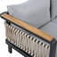 Ensemble de canapé modulaire d'extérieur 4 pièces-2000745740