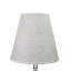 14.5" H x 16" W Empire Lamp Shade - (Spider Attachment) in Linen Oatmeal