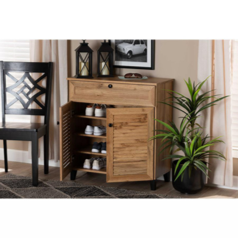 Clevedon 12 Pair Shoe Storage Cabinet