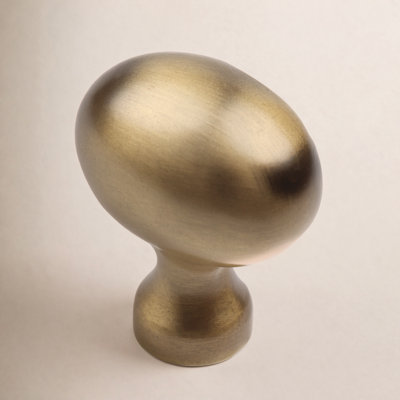Classic 1 1/8" Length Oval Knob