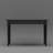 Classic Rubberwood Writing Desk With Turned Legs And Storage Drawer - Timeless Design For Home And Office