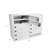12-Slot (11 Active) Metal Cellphone Locker Cabinet Power Charge Station Compatible with iPad/iPhone