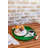 Elegant Metal Tray Set (4 Pieces), Green | Includes 11.8 x 11.8 x 0.8 in | Durable 100% Metal, Perfect for Serving & Decor, Stylish Home & Kitchen Essentials-564000622-564000600-564000594