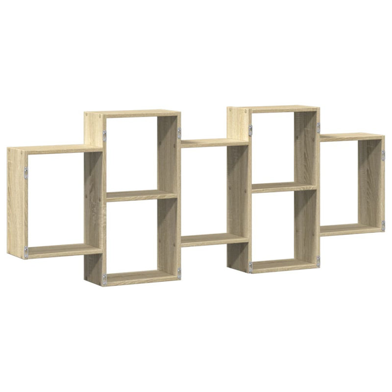 Roakes Floating Shelf, Sonoma Oak, 65cm H x 159cm W x 18cm