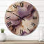 Horloge murale en bois massif Andrejs-1303368463