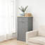 Armoire de rangement, armoire à ordures, armoire à ordures basculante (poubelle non incluse)