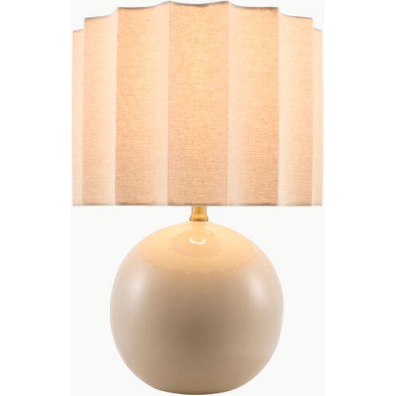 Lampe de table Mar précisément, Taupe