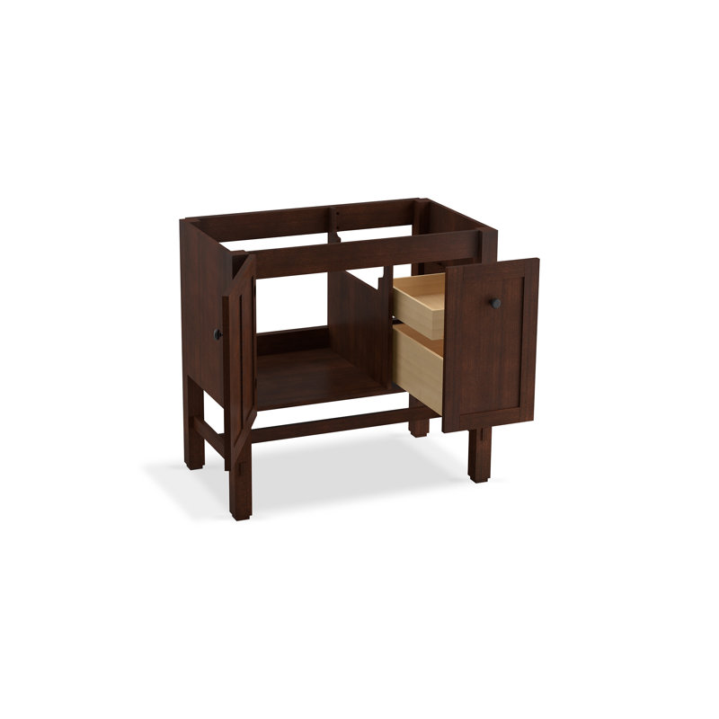 Base de meuble-lavabo 36 po Tresham seulement, Bois