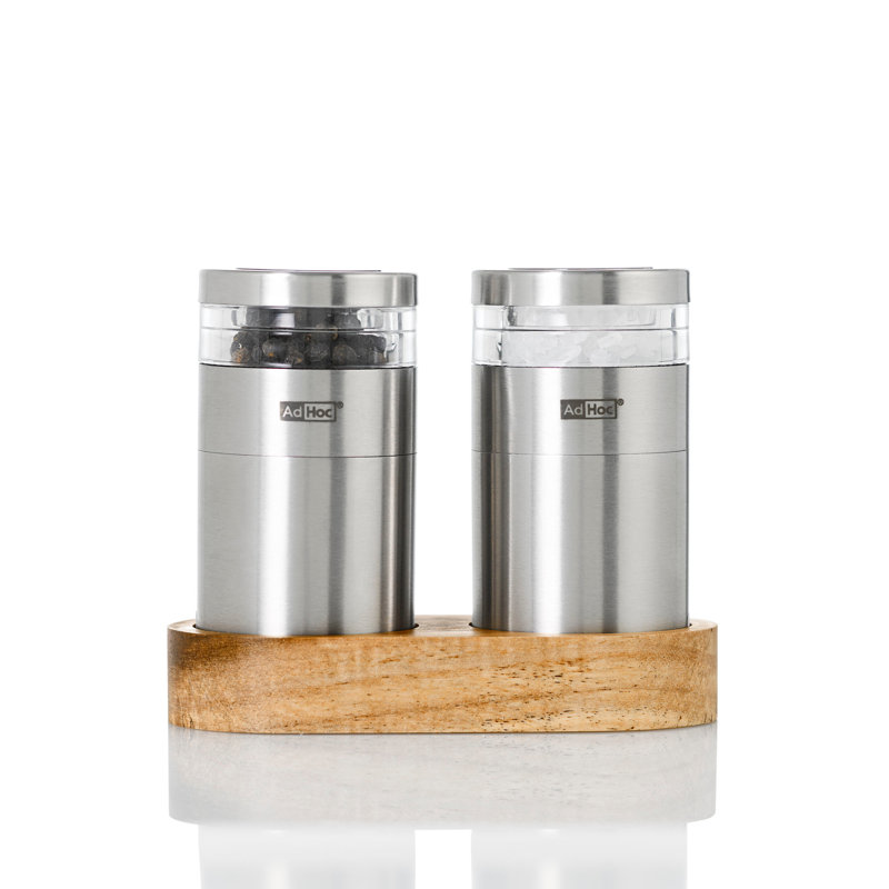 AdHoc Menage Molto Salt and Pepper Grinder Set 5.3"