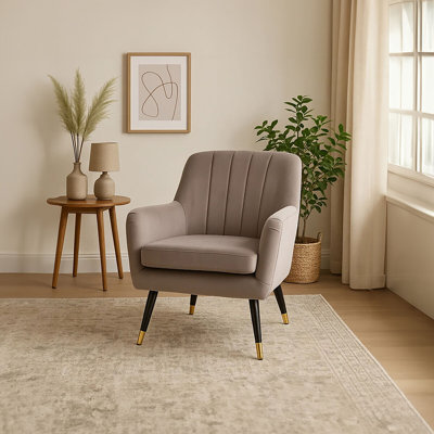 Velvet Club Chair