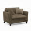 Fauteuil en velours côtelé l 46 po-1561417170