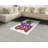 Mardi Gras High Density Long Fiber Poly Threads Decorative Area Rug Carpet-42031627
