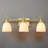 4-Piece Matte Brass Bath Set