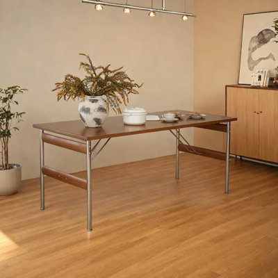 Vintage rectangular family dining table