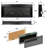 44 Inch Recessed Electric Fireplace, Remote Controlled, Flame Effect, 1400W Heat, 5000 /H, Overheat Protection, Fuse Fireplace 44", Wall Recessed, Remote, Sensitive Touch Button, Approved