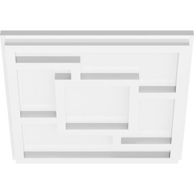 10"OD x 3 1/2"C x 1"P Knox Architectural Grade PVC Contemporary Ceiling Medallion