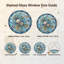 Panneau de vitrail Ocean Shell - 7,8H-585905141