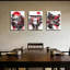 3 Piece Wrapped Canvas Wall Art