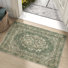 Floral Dark Green