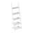 Lavish Home 22"L x 17"W x 69"H 5-Tier Ladder Bookshelf, White-1624614323