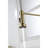 Pull Out Spray Kitchen Faucet In Gold Stainless Steel, 360 Rotating Nozzle For Convenience, Single Handle Water Temp & Flow Adjustment, Corrosion Rust Finish, Quiet Splash- Aerator Included Steel