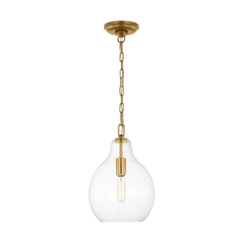 Luminaire suspendu Magnus, Bronze brillant, H 15 po x l 10 po x P 10 po