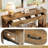 63" Farmhouse Console Table with 2 Drawers