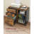 Lateral File Cabinet With 3 Drawers And Open Shelves, Mobile Office Storage Solution For Printer, Files, And Supplies