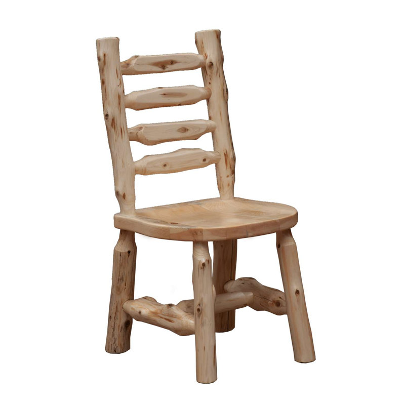 Chaise d'appoint en bois massif de cèdre Fireside Lodge, Vintage