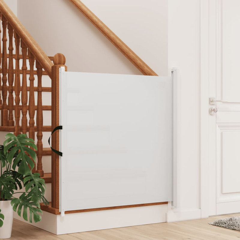 125cm W Wall Mounted Pet Door, White, 82.5cm H x 125cm W