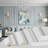 Pre-Cut Wall Molding Kit for Accent Walls –3-Frame Layered Wall Trim Panels, Paintable PS for DIY Full Wall Accent in Living Room, Bedroom, and Dining Room