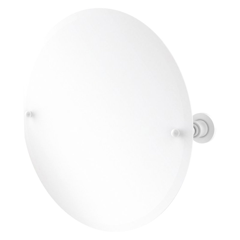 Lera Wall Mirror, Matte White