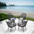 Wicker Premium All-Weather Wicker Outdoor Dining Armchair with Cushion-97811119