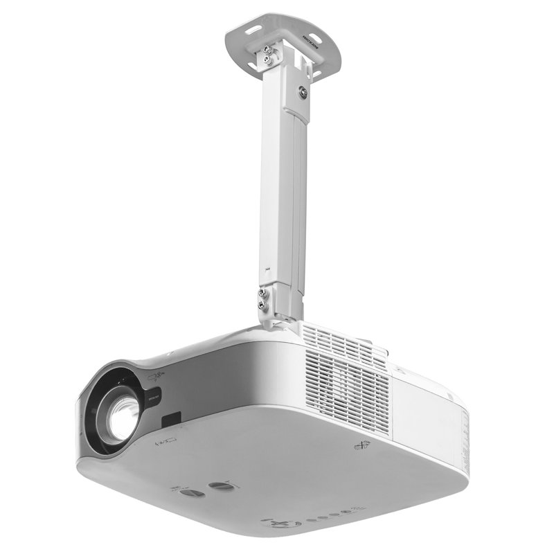 Mount Factory Full Motion Ceiling Projector Mount, Holds up to 30 Lbs.