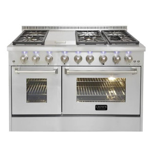 Cuisinière au gaz 48 po CROWN Professional