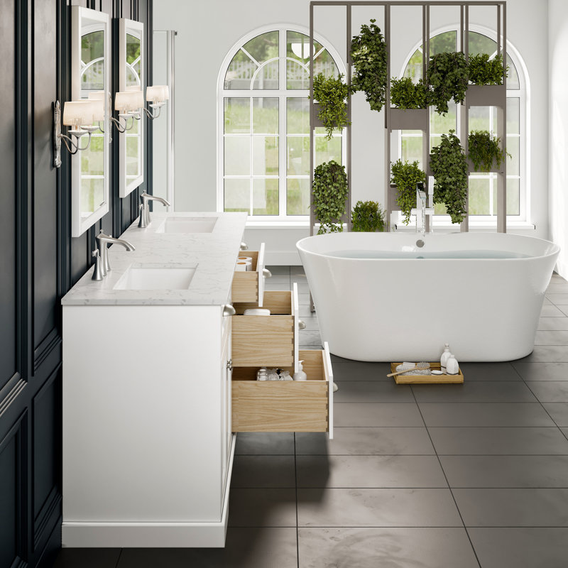 Didomenico 72" Double Bathroom Vanity Set