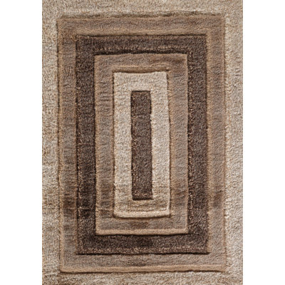 Kiawah Geometric Shag Area Rug
