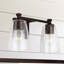 Éclairage pour meuble-lavabo à intensité variable Oakland-274639394-289358490-289358488