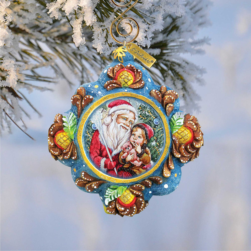 Treasured Memories Sharing Secrets Ornament Derevo Collection